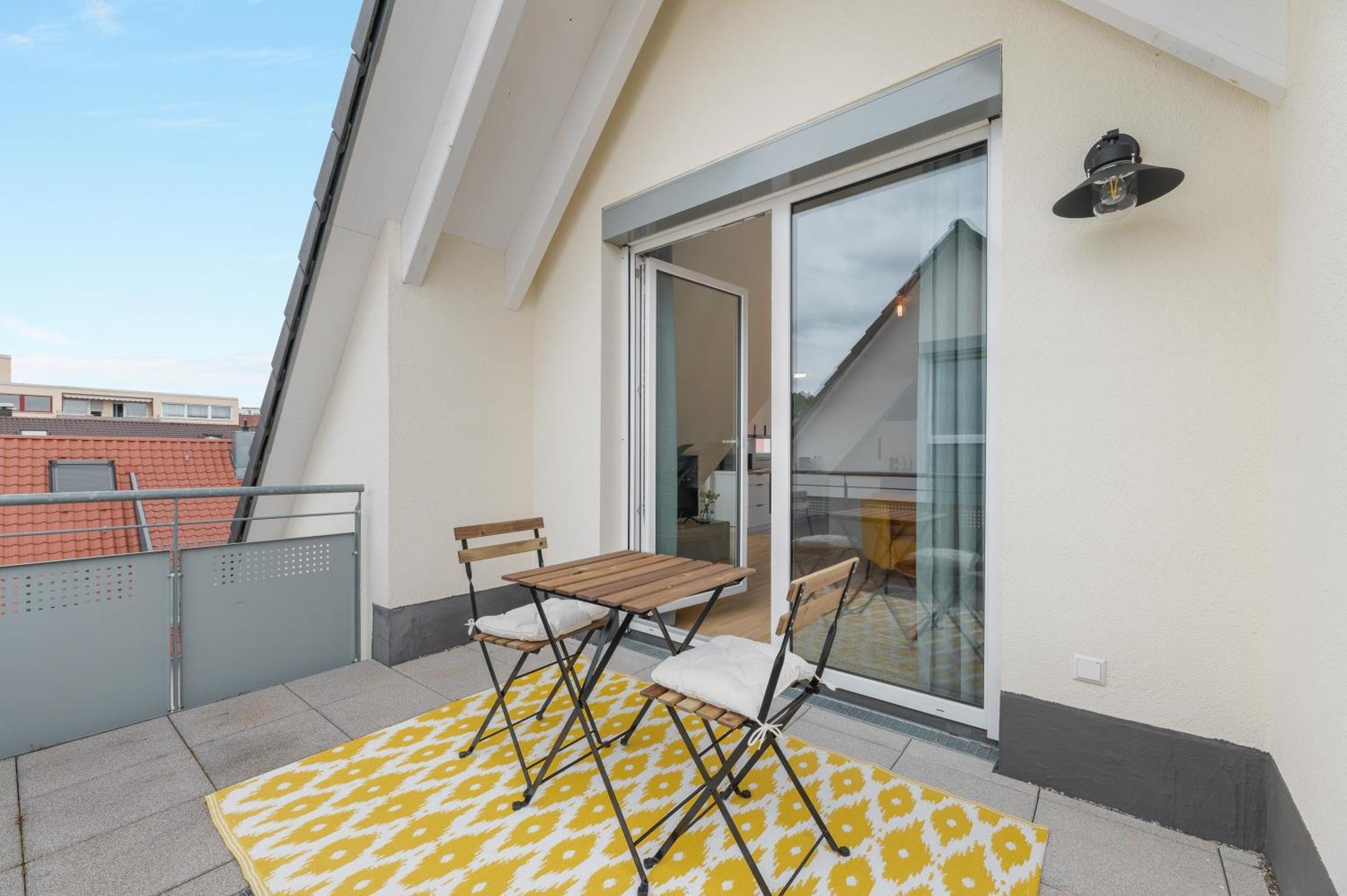 Design-Apartment - Kueche - Balkon - Tiefgarage Leinfelden-Echterdingen Exteriér fotografie